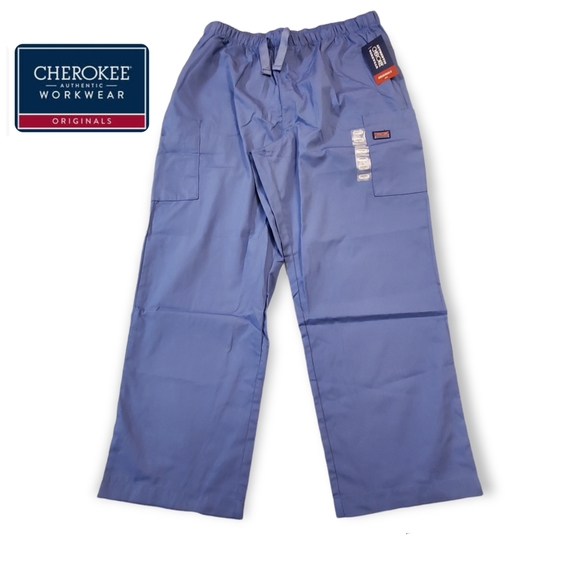 Cherokee Original Cargo Scrub Pants - Picture 1 of 9